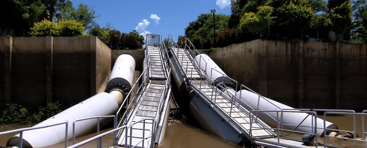 Sistema inédito no Brasil para monitorar a captação de água para agricultura.